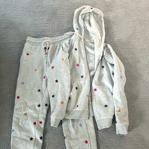 Like New Marine Layer Star Sweatshirt AND pants Size XS. Worn 1x!Smoke/pet free